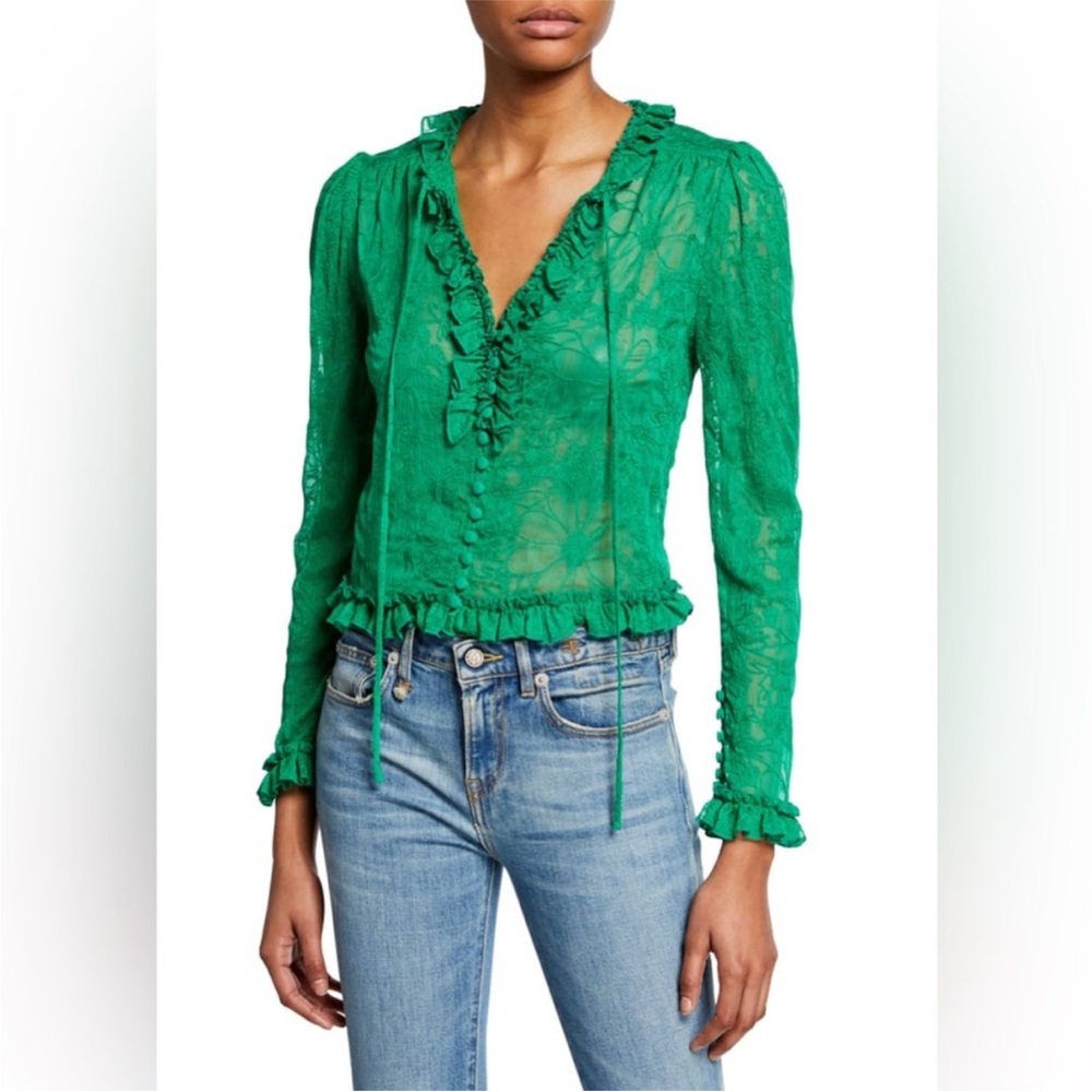 ALEXIS Saxon Lace Top / NWOT